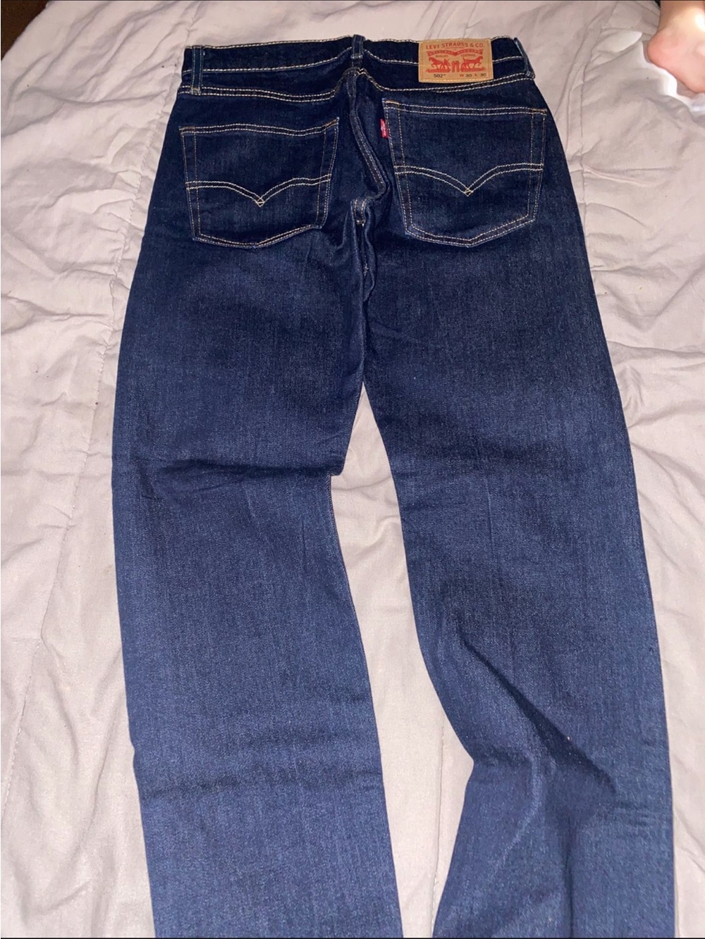 Levi's Men's Dark Indigo Straight Jeans